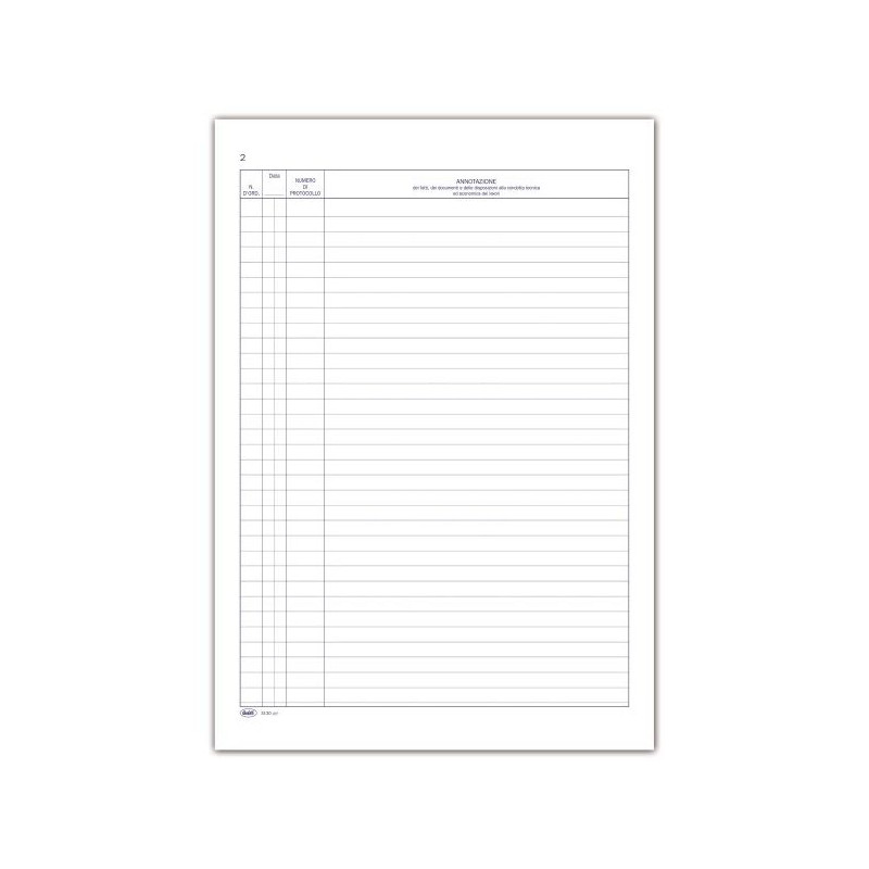 Registro Direttore dei lavori - 50 pagine